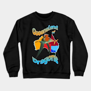 Queensland Dragons Pterodactyl Crewneck Sweatshirt